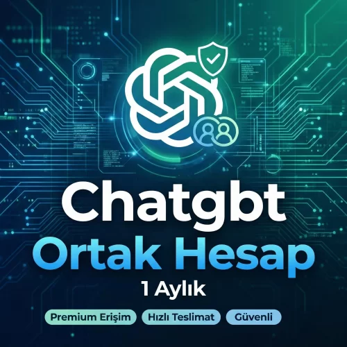 Chatgbt Ortak Hesap - 1 Aylık